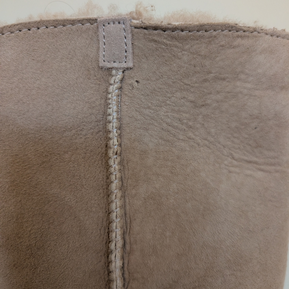 UGGS Size 11 Women's Spice Girl Platform Boots Sheepskin High Chunky - Picture 4 of 7